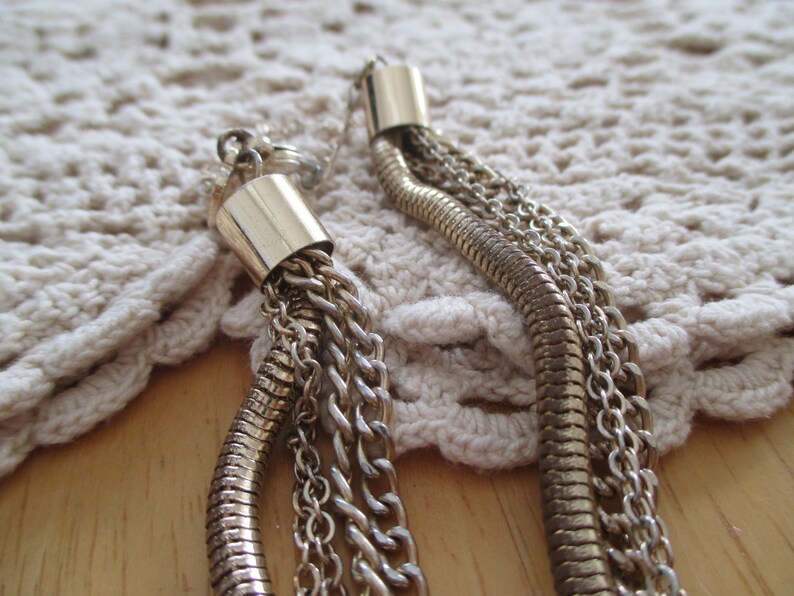 Vintage costume jewelry chain necklace