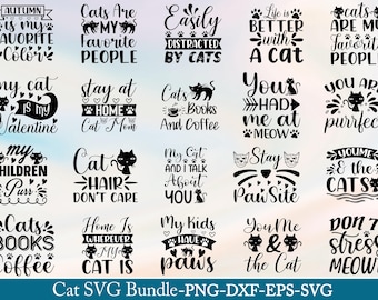 Cat SVG Bundle: Whimsical Designs for Cricut & Silhouette