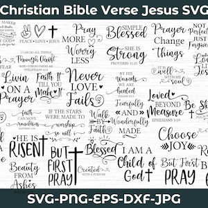Christian svg bundle faith bundle, Christian SVG Bundle, Bible verse svg bundle, Faith bundle designs SVG, Christian quotes svg,Bible verses