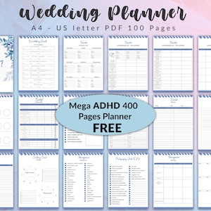 Wedding Planner Printable: Ultimate Planning Binder Template (PDF)