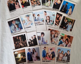 Adesivos de pôster de K-drama