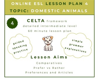 Online ESL LP4: Domestic Animals