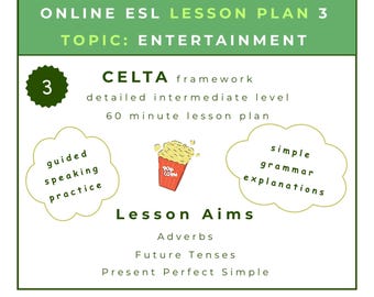 Online ESL LP3: Entertainment