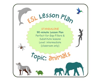 Classroom ESL Lesson Plan (Animals)