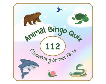 Bingo Quiz (Animals)
