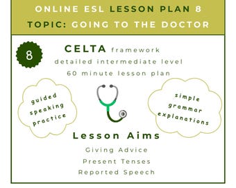 Online ESL LP8: Going to the Doctor