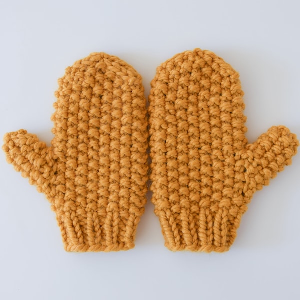 Mitten Pattern // Seed Stitch Mitten Pattern // Mitten Knitting Pattern // Knit Mitten Pattern // Women's Mitten Pattern // DIY Gift Ideas