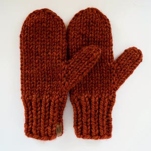 Mitten Pattern // Knitting Pattern // Knit Mitten Pattern // Mittens Pattern // Easy Mitten Pattern // Mens Mitten Pattern // Kids Mittens image 2