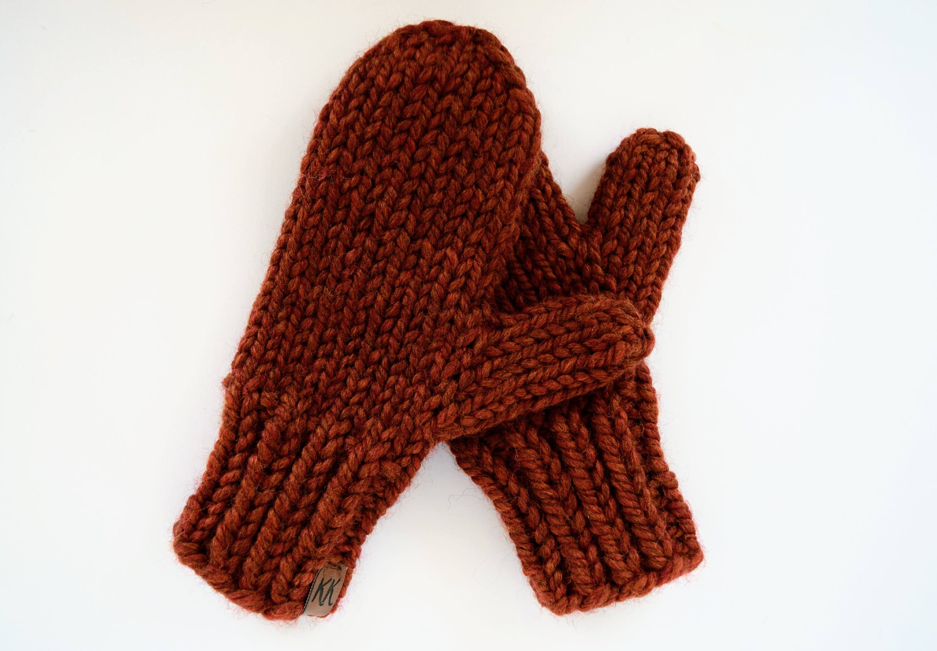 wool ease thick and quick mittens