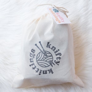 Mitten Knitting Kit // Knitting Kit // Advanced Knitting Kit // Waffle Knit Mitten Kit // Mitten Kit // Knitting Gift Ideas image 8