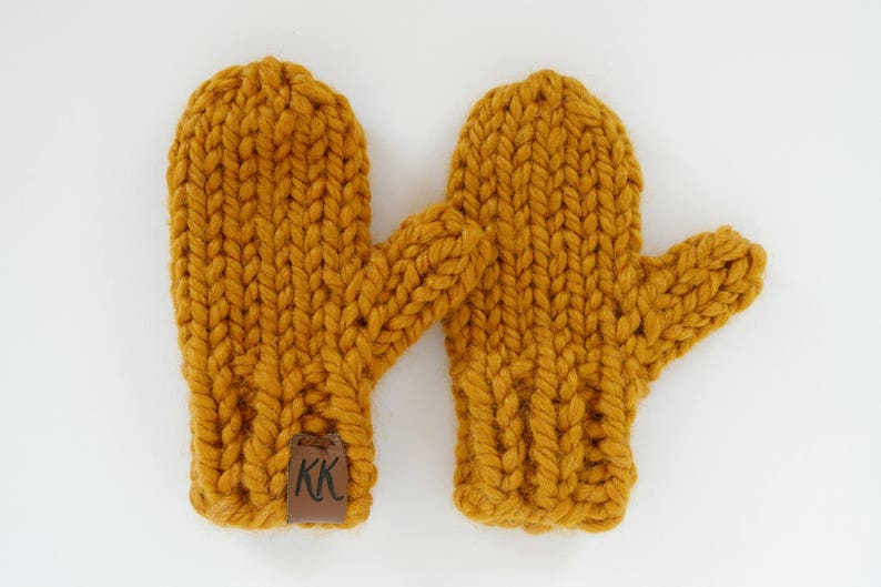 Mitten Pattern // Knitting Pattern // Knit Mitten Pattern // Mittens Pattern // Easy Mitten Pattern // Mens Mitten Pattern // Kids Mittens image 4