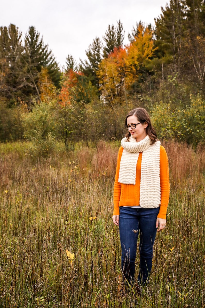 Beginner Knitting Kit // Knitting Kit // Scarf Knitting Kit // Etsy