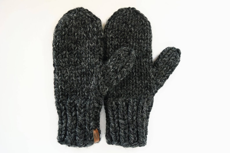 Mitten Pattern // Knitting Pattern // Knit Mitten Pattern // Mittens Pattern // Easy Mitten Pattern // Mens Mitten Pattern // Kids Mittens image 7