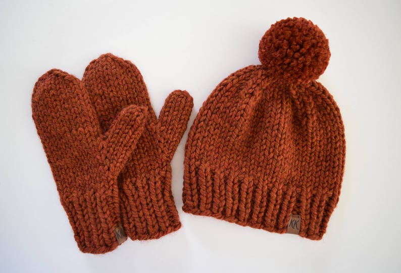 Mitten Pattern // Knitting Pattern // Knit Mitten Pattern // Mittens Pattern // Easy Mitten Pattern // Mens Mitten Pattern // Kids Mittens image 9