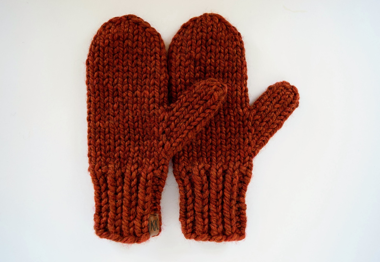 Mitten Pattern // Knitting Pattern // Knit Mitten Pattern // Etsy