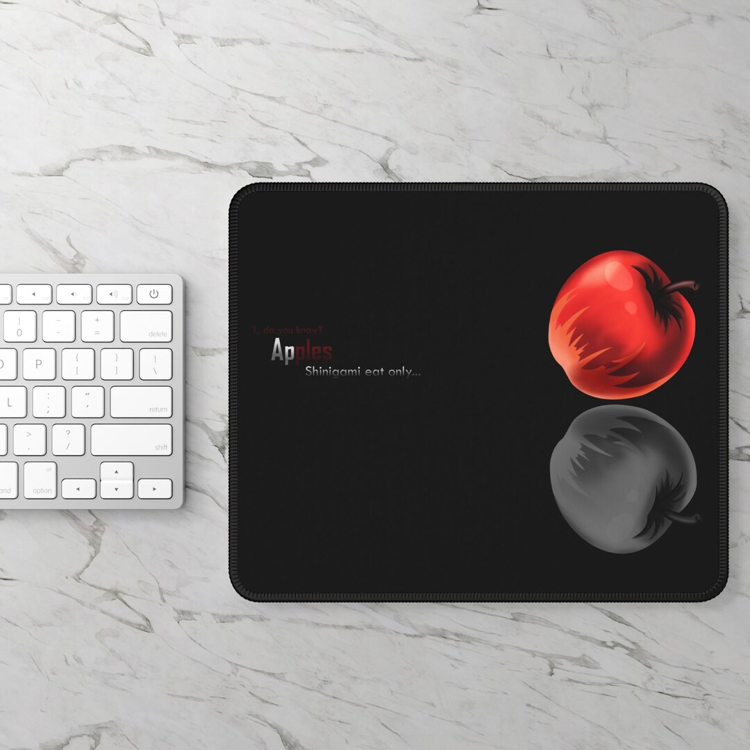 Death Note Gaming Mouse Pad, Anime Desk Mat, Customized Mousepad, Large ...