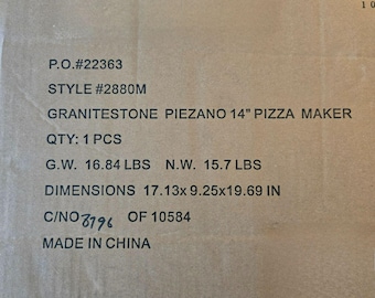 NEW Piezano XL 14&quot; Pizza Oven