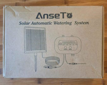NEW Solar Powered Watering System