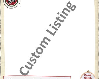 Custom Cross Stitch Pattern- Graduation
