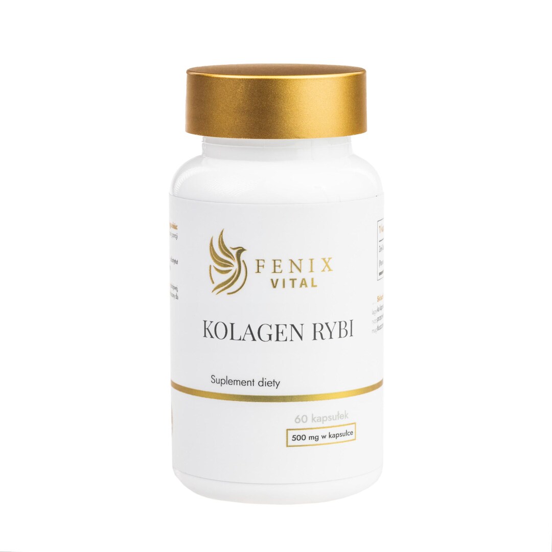 Fenix Vital - Fish Collagen 500 Mg - 60 Capsules - Skin, Joints, Hair ...