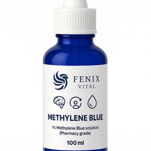 1% Methylene Blue Solution 100 ml | Lab Chemical | Glass Dropper Included