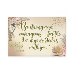 Kühlschrankmagnet|Schrift Magnet|Bibel Vers Magnet|Christlicher Kühlschrankmagnet|Ermutigender Magnet|Glaubensmagnet|Inspirational Zitat