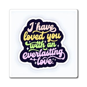 Kühlschrankmagnet|Bibel Vers Kühlschrankmagnet| Inspirierende Magnete |  Christlicher Kühlschrankmagnet|Ermutigender Magnet|Christliche Zitate|Magnete