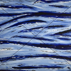 Blue Abstract Art Print, Abstract Art, Abstract Art Print, Contemporary Wall Art, Modern Wall Art, Calm Art, Peaceful Art