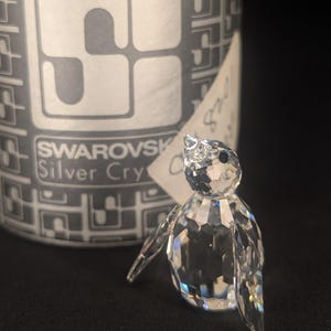 Swarovski Figurines Penguin - Etsy