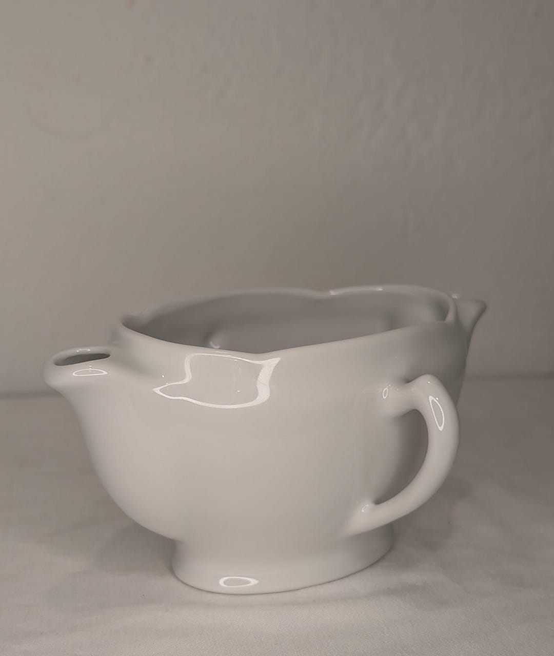 Apilco France Porcelain Cafe De Flore Porcelain Cream Pitcher