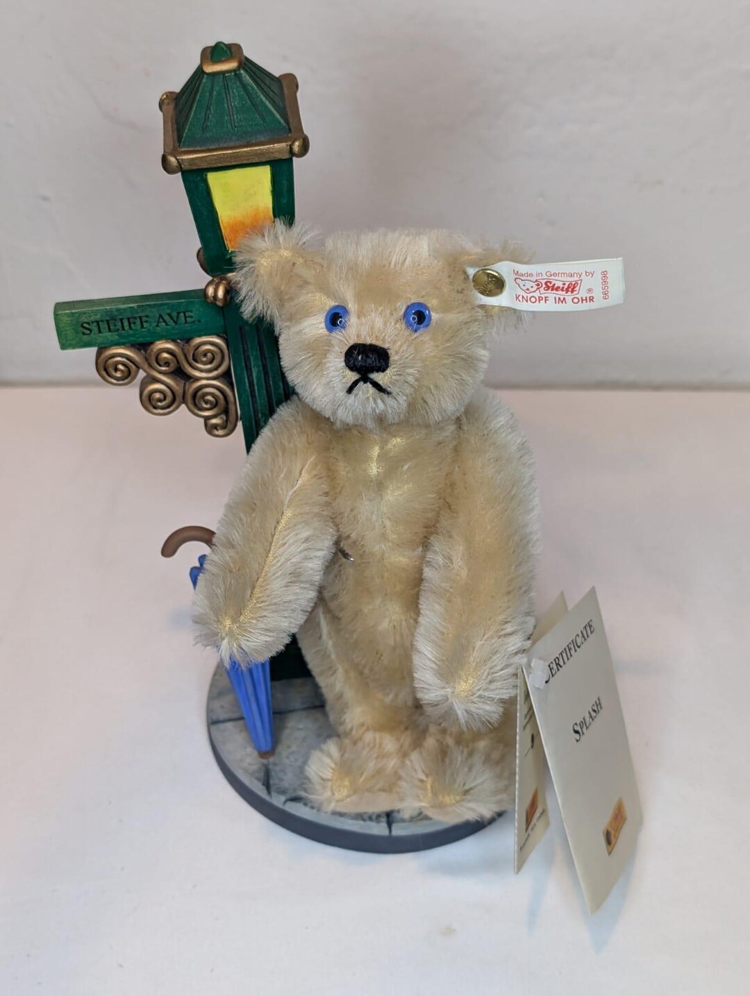 コレクション Steiff C.U. gathering bear with flag1995 Steiff C.U.