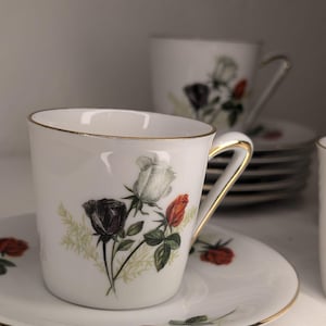 Vintage Winterling Bavaria Espresso Cup and Saucer Set of 4