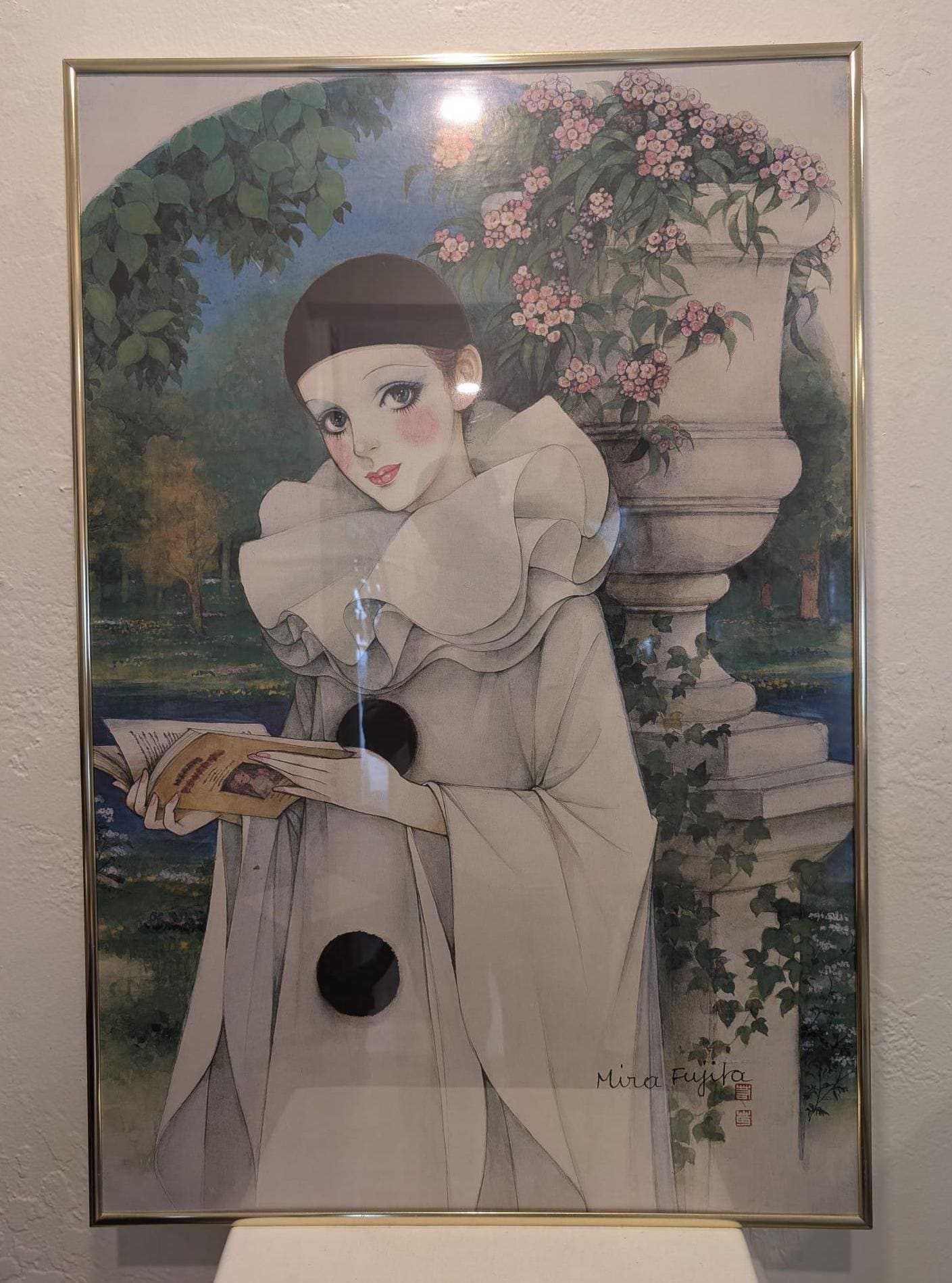 Vintage Mira Fujita Harlequin Print – 24