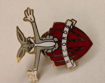 VTG ワーナー ブラザーズ レコード バッグス バニー ピン – ルーニー