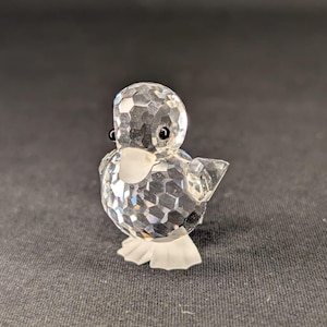 スワロフスキー　SWAROVSKI ダック スワロフスキー ミニダックフィギュア（立ち型） – 1.5インチ