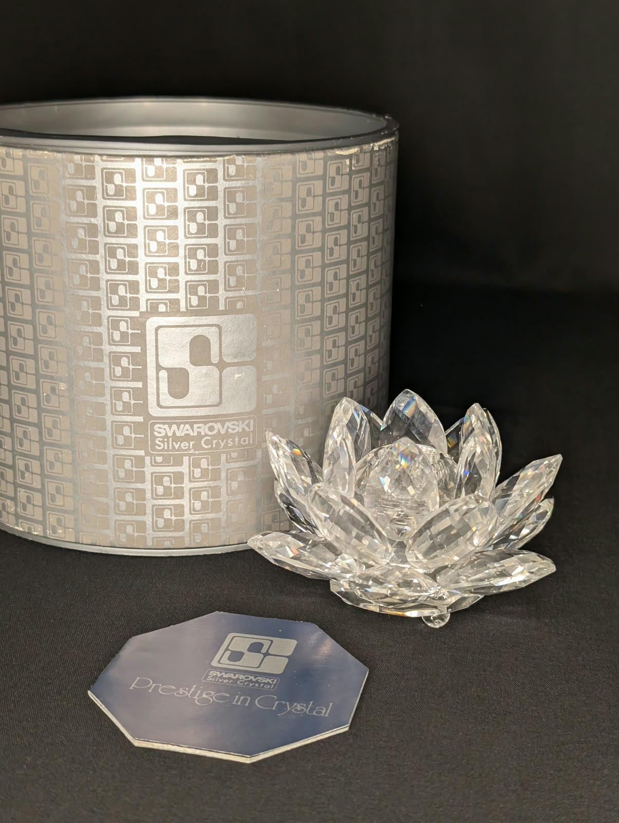Swarovski Lotus Candle Holder - Etsy