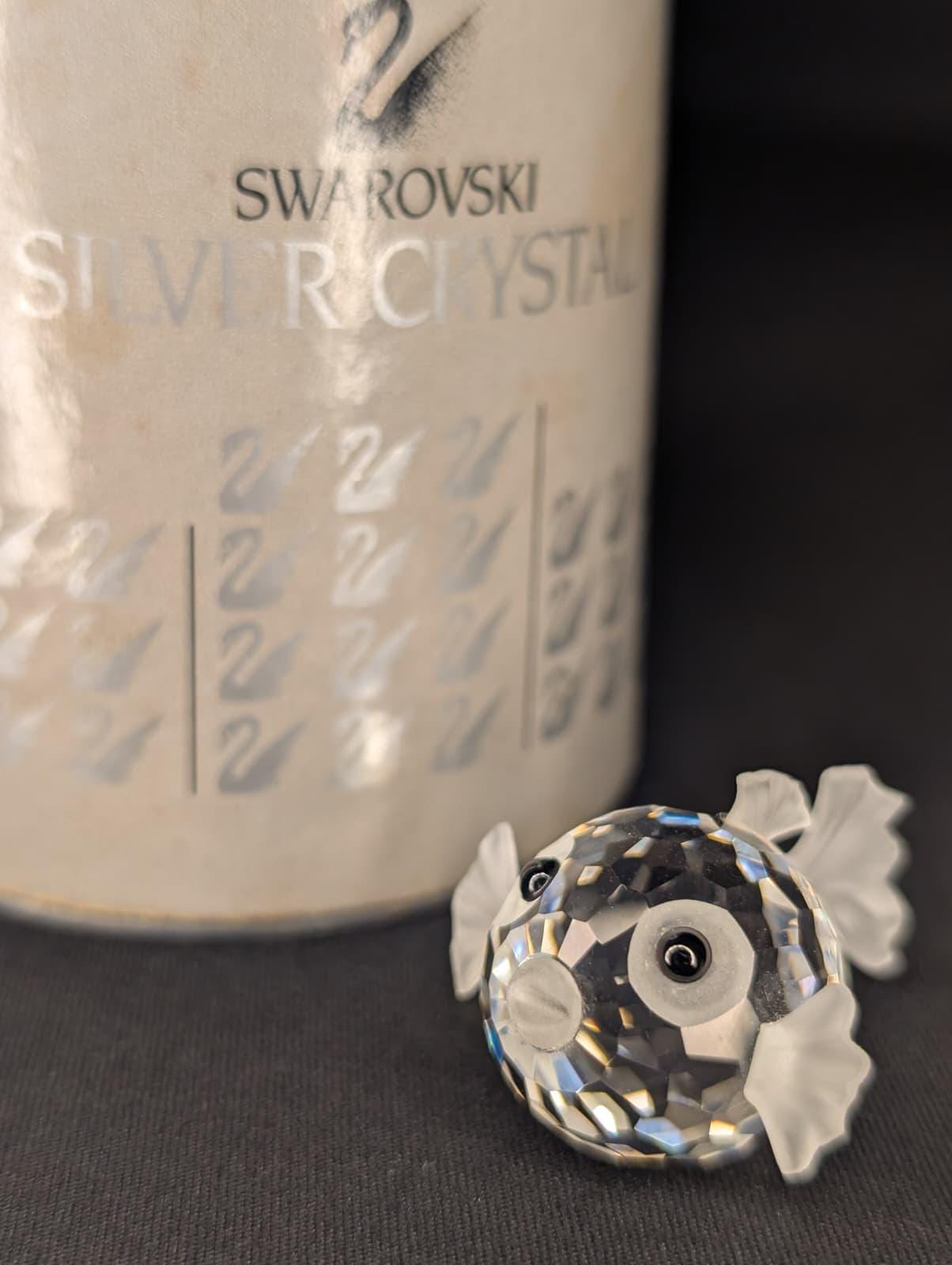 Swarovski crystal figurines fish - Etsy 日本