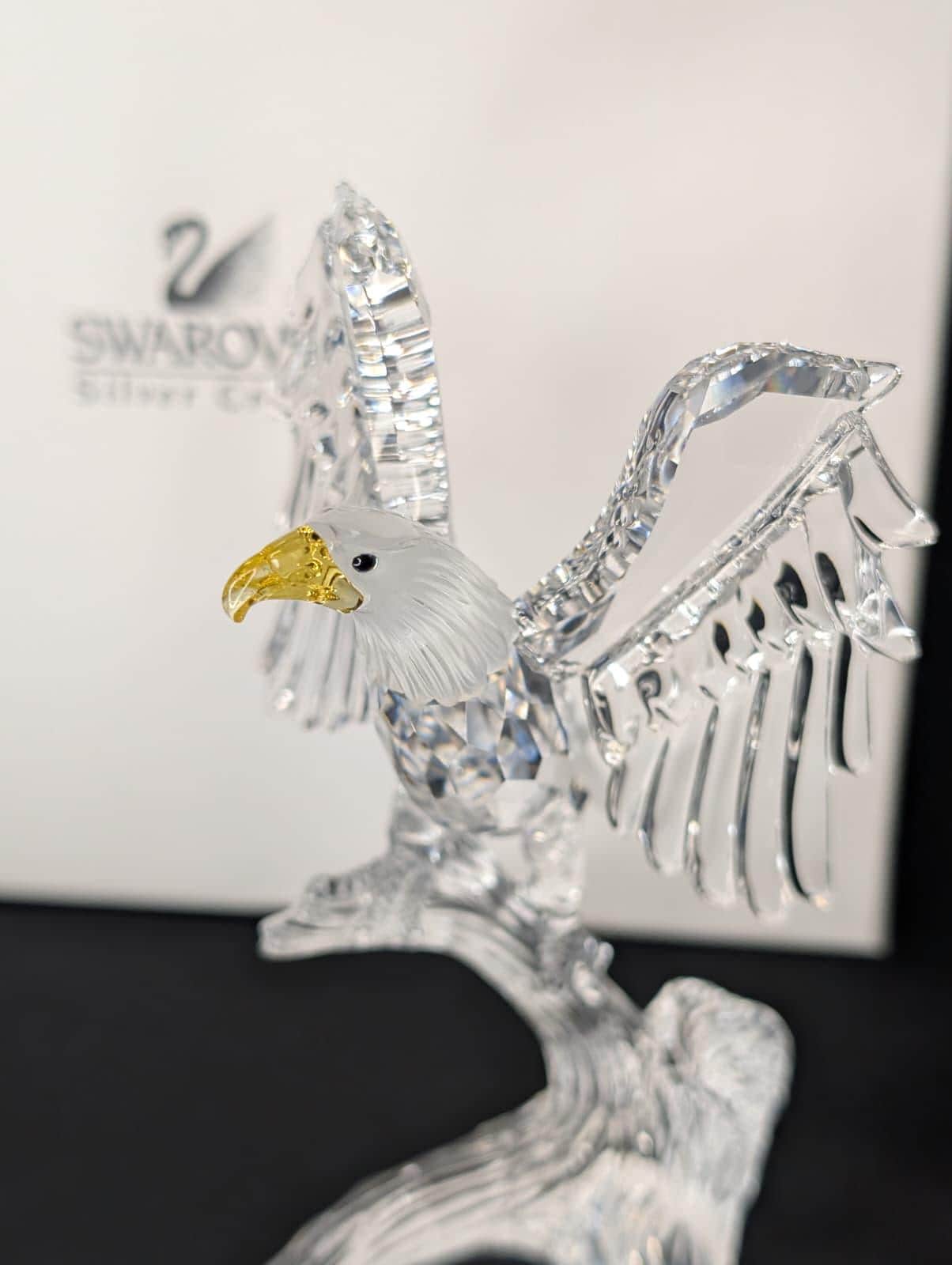 Swarovski Bald Eagle - Etsy