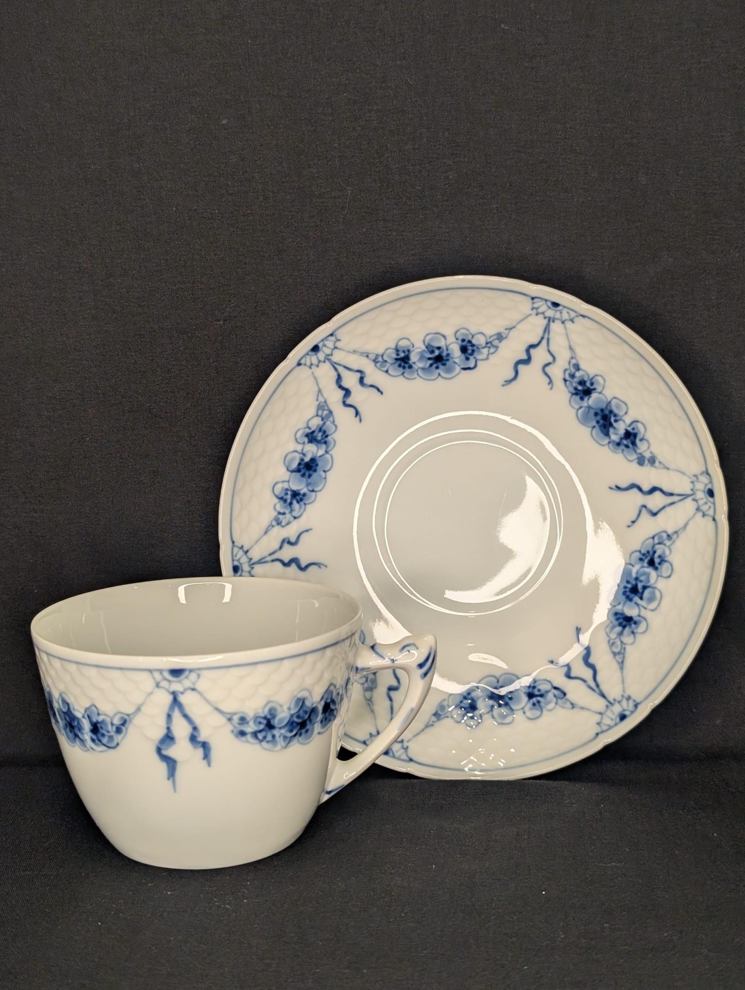 Vintage Bing & Grondahl Empire Teacup W/ Saucer – Single Set, Denmark ...