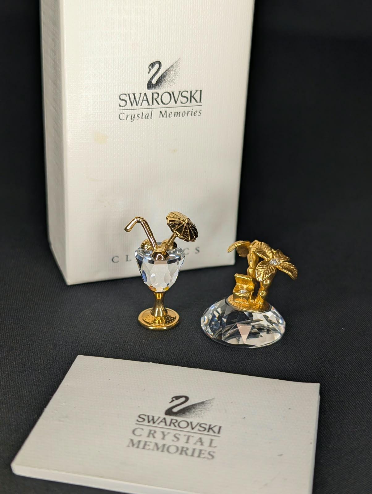 Swarovski Crystal Figurines Palm Tree - Etsy