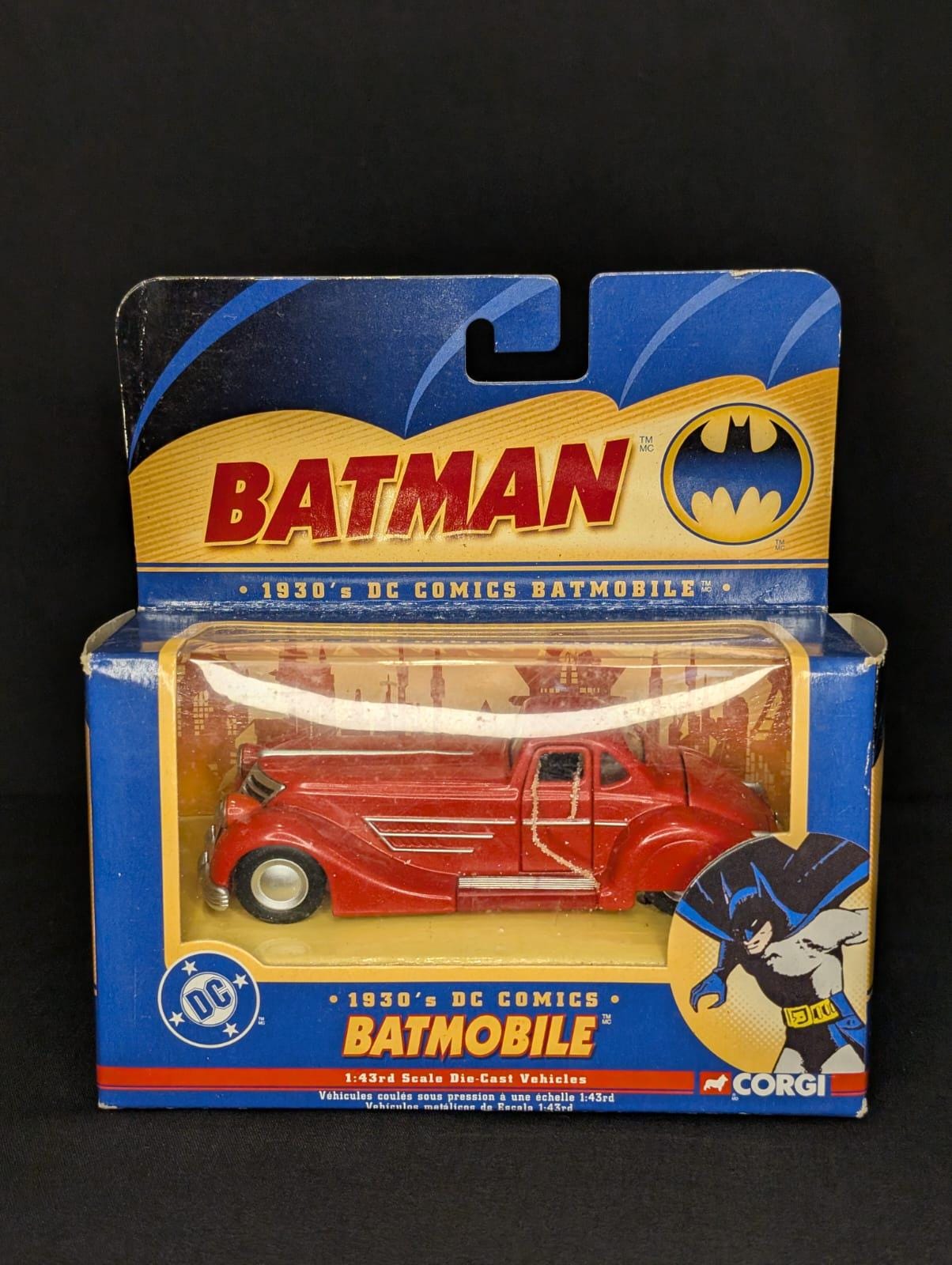 Corgi Toys Batmobile – DC Comics 1930s Version, NIB, Collector's