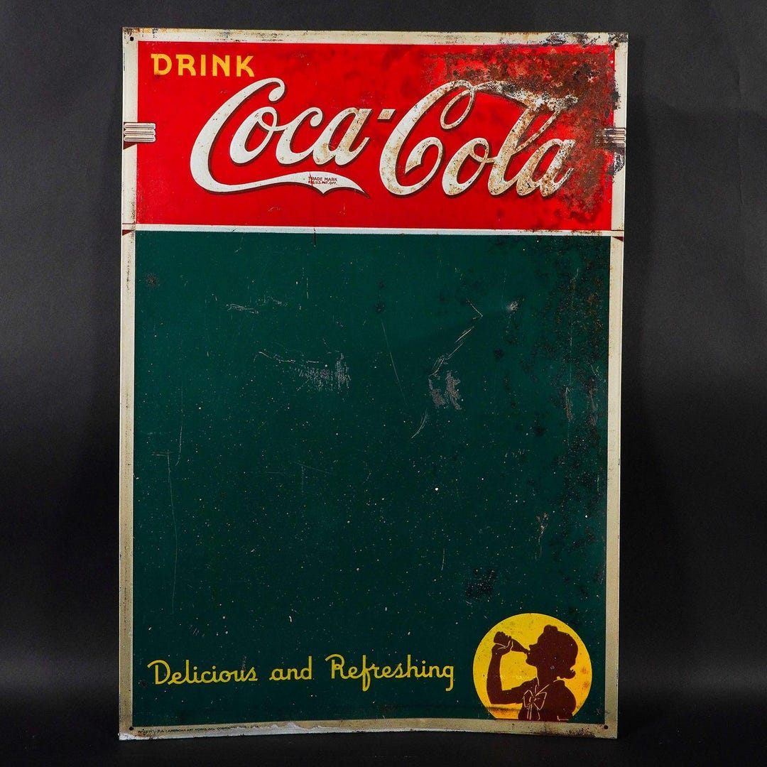 Coca-Cola チョークボード アンティーク レトロ Coca-Cola チョーク