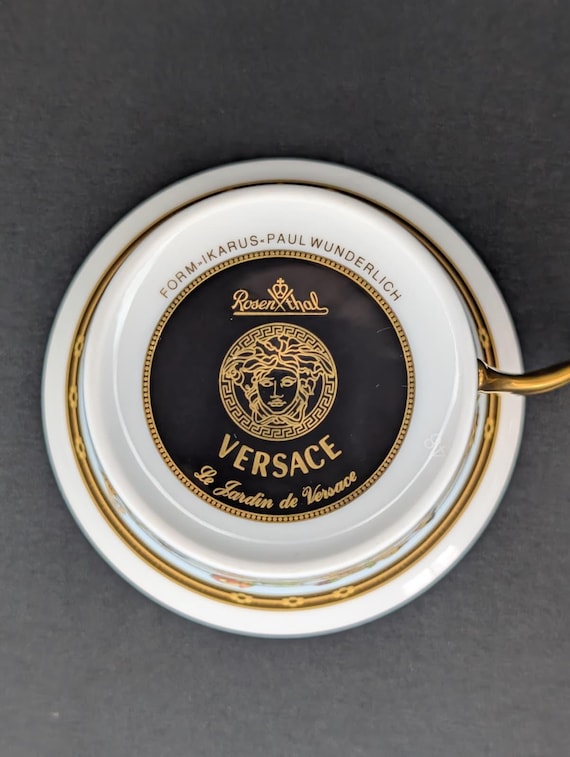 Versace Rosenthal メデューサ 陶器製 プランター スタンド Versace Rosenthal メデューサ 陶器製 プランター スタンド Versace