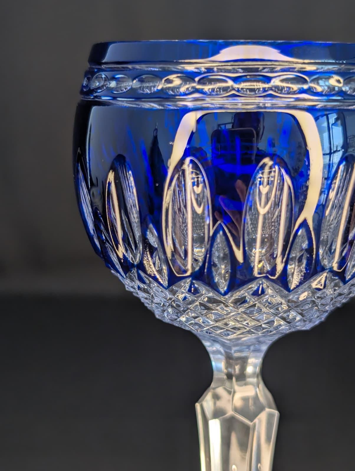 Waterford Crystal, Cobalt Blue - Etsy