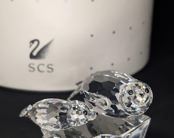 Vintage Swarovski SCS Save Me Seals Kristallfigur, signiert von Stamey, mit Box und Papieren