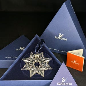 Swarovski Annual Crystal Ornaments - Etsy