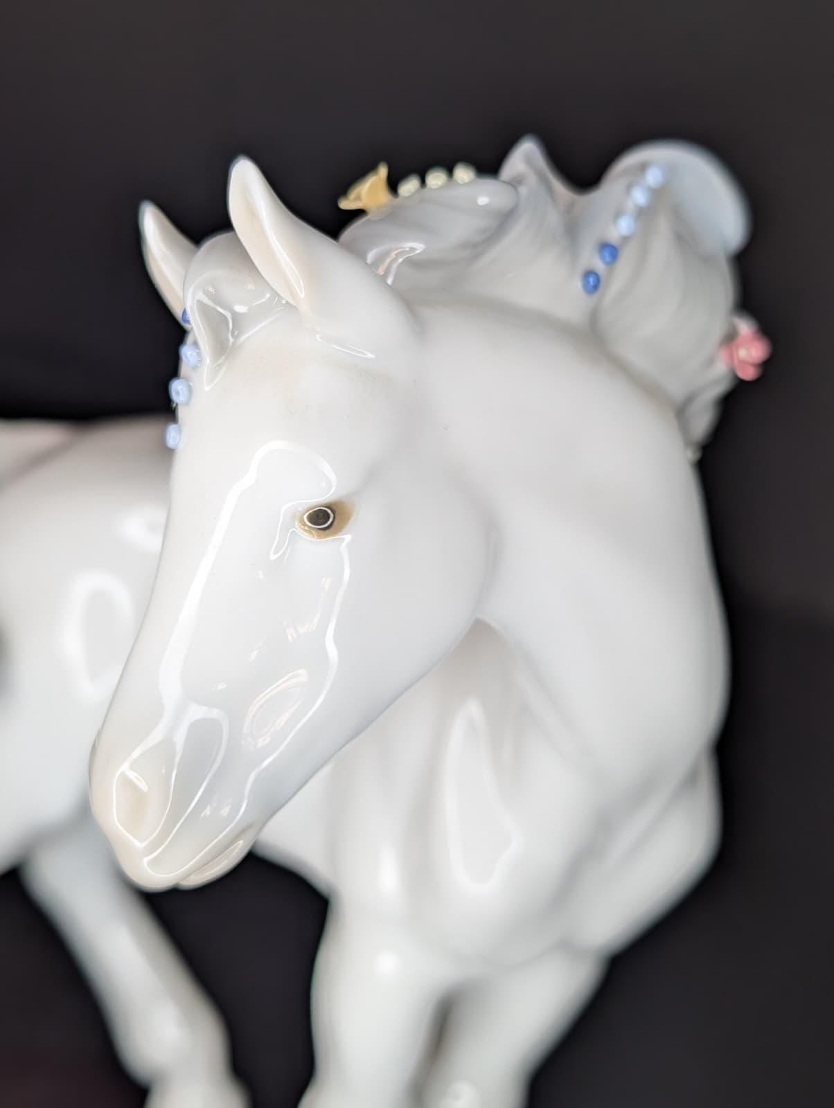 Vintage Lladro Chinese Zodiac Horse Figurine Limited Edition on