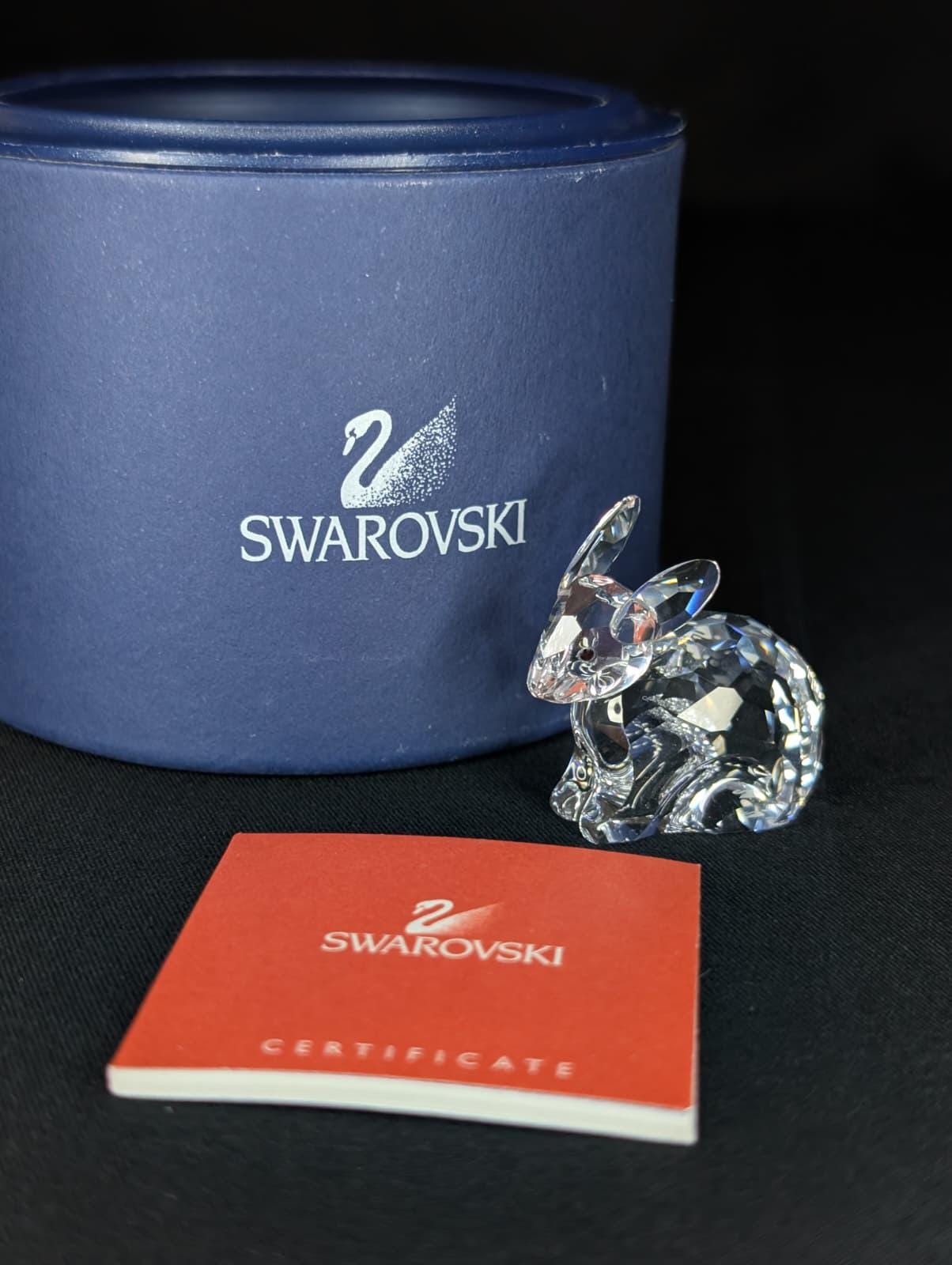 Swarovski Rabbit Crystal Figurines - Etsy