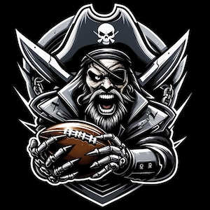 Las Vegas Raiders Football T-Shirt - Design 4