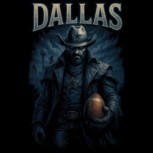 Dallas Cowboys NFL Football Team Graphic T-Shirt 2